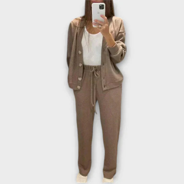 Chantal - Bluse mit langen Ärmeln und Hose