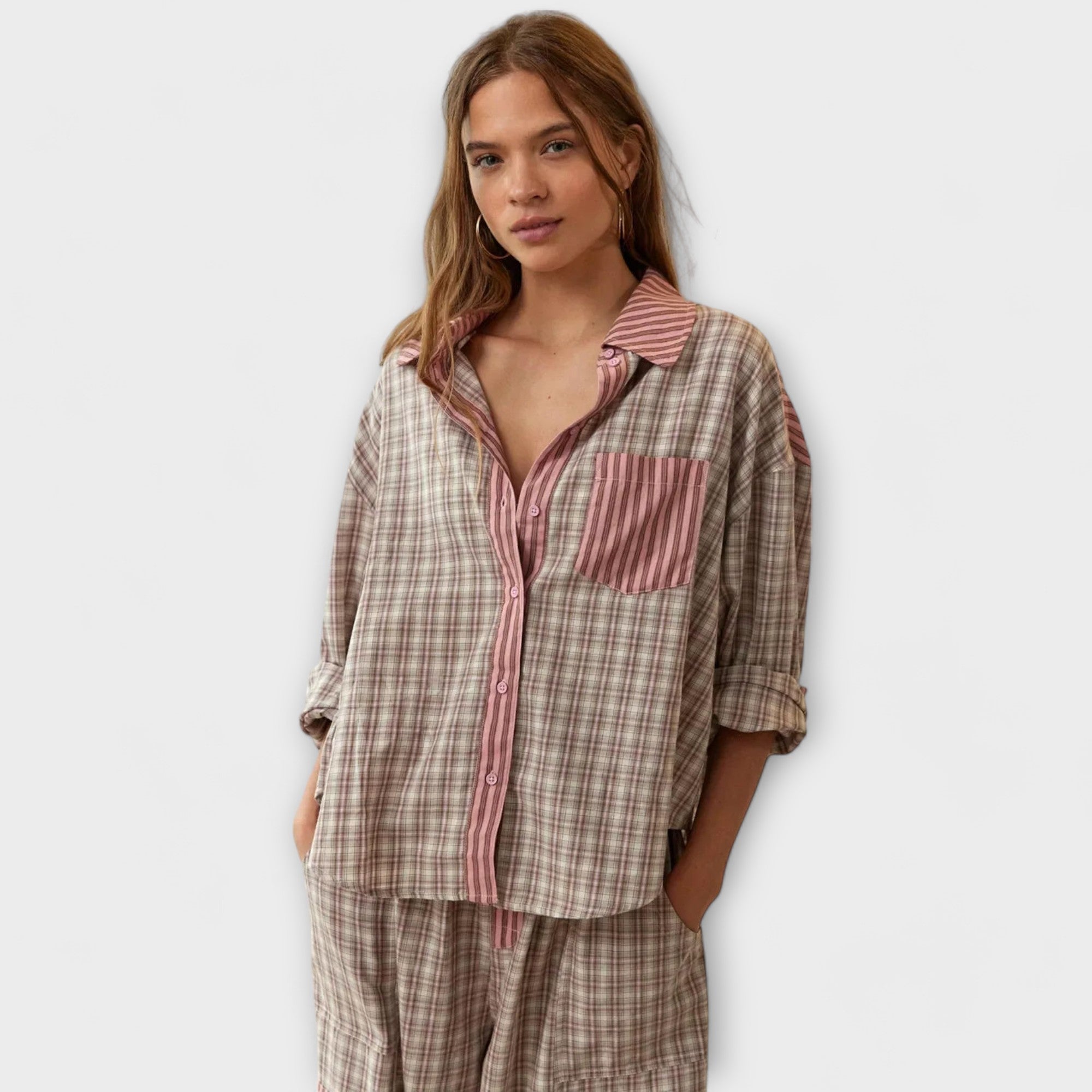 Nora - Conjunto de Pijama Solto