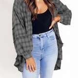 Flanella™ Camisa - Lavada Oversized