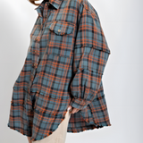 Flanella™ Camisa - Lavada Oversized