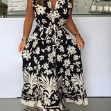 Elegante Vestido Sem Mangas