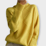 Melanie - Sweater Aconchegante de Gola Alta