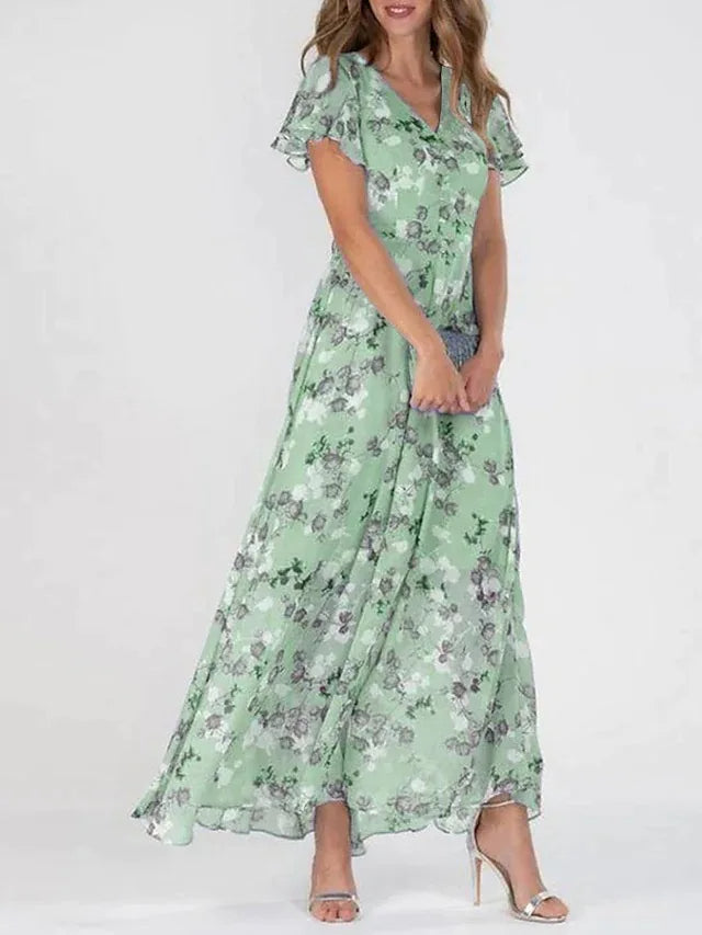 Vestido Midi Elegante para Mulheres
