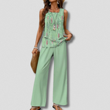 Norah | Conjunto artesanal Boho-Chic feminino