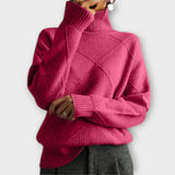 Melanie - Sweater Aconchegante de Gola Alta