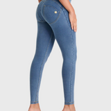 Rosalia™ Alta Cintura Calças Denim