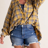 Flanella™ Camisa - Lavada Oversized