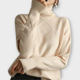 Melanie - Sweater Aconchegante de Gola Alta