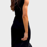 Aria - Vestido comprido sem mangas