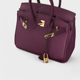 Grande bolsa de couro para mulheres