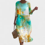 Martha | Vestido Floral Elegante