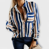 Emilia - Blusa Casual com Risca