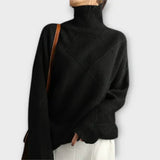 Melanie - Sweater Aconchegante de Gola Alta