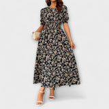 Amelia - Vestido com Decote Redondo