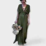 Maxi-Kleid Kimono im griechischen Stil