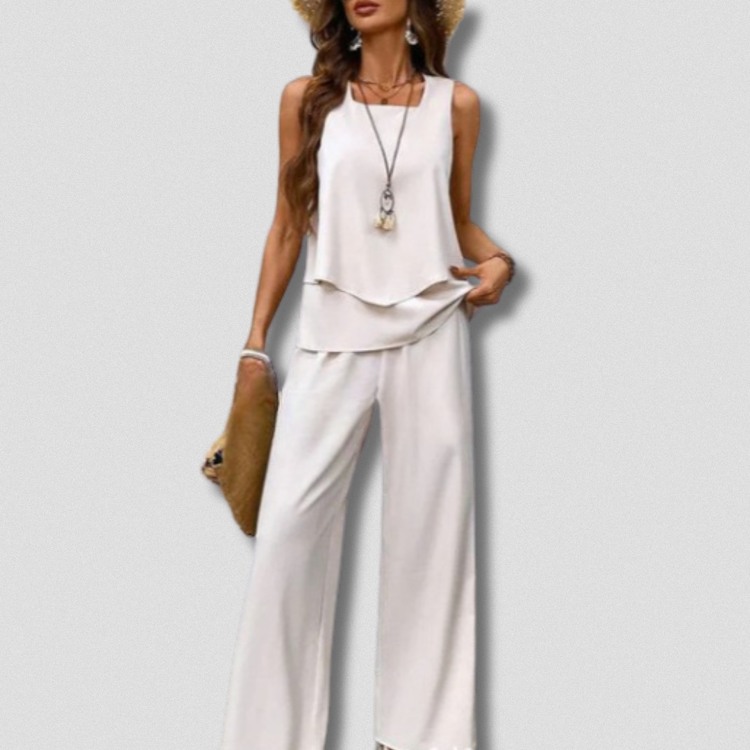 Norah | Conjunto artesanal Boho-Chic feminino