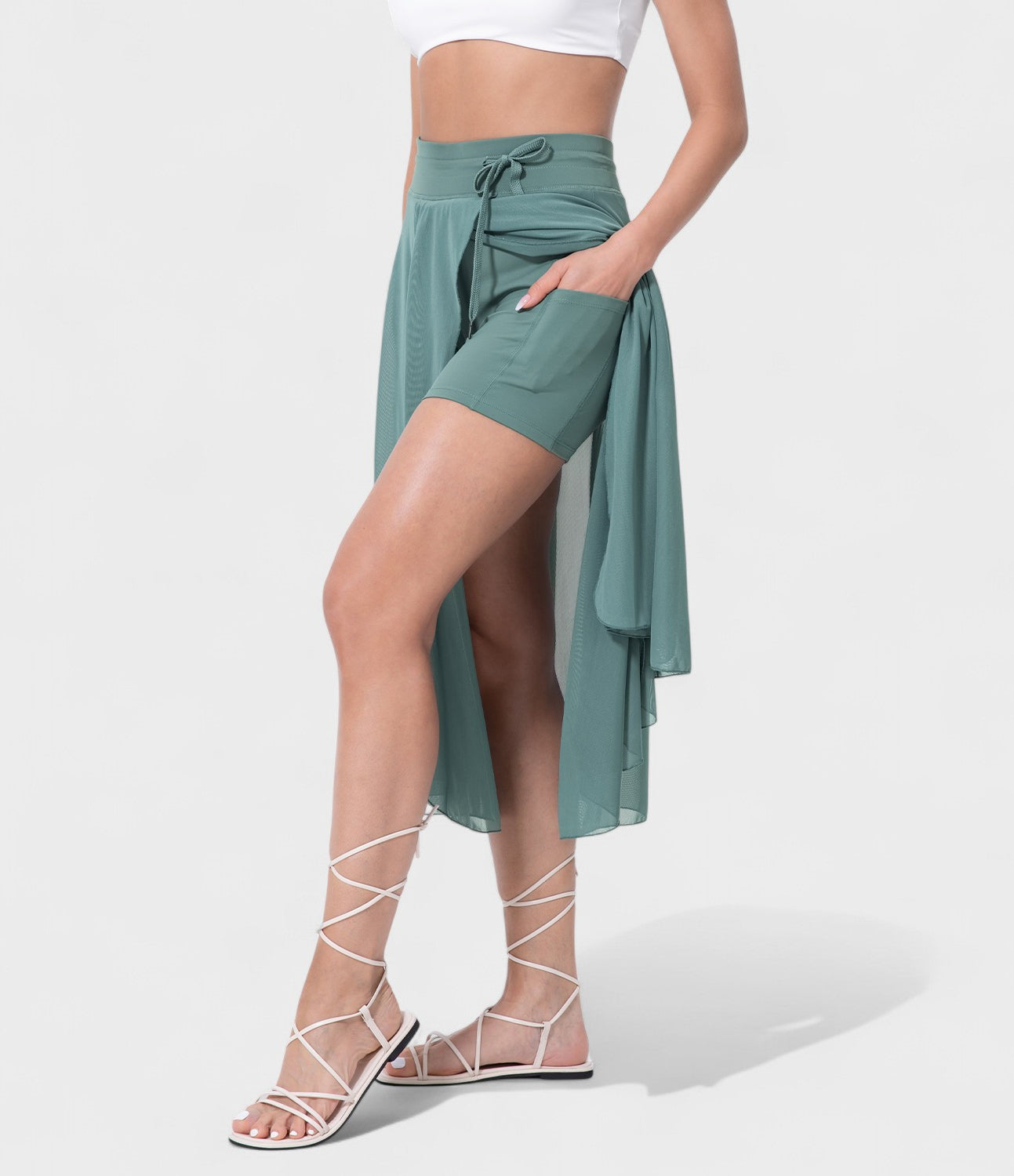 Livan | Saia 2 in 1 mit hoher Taille