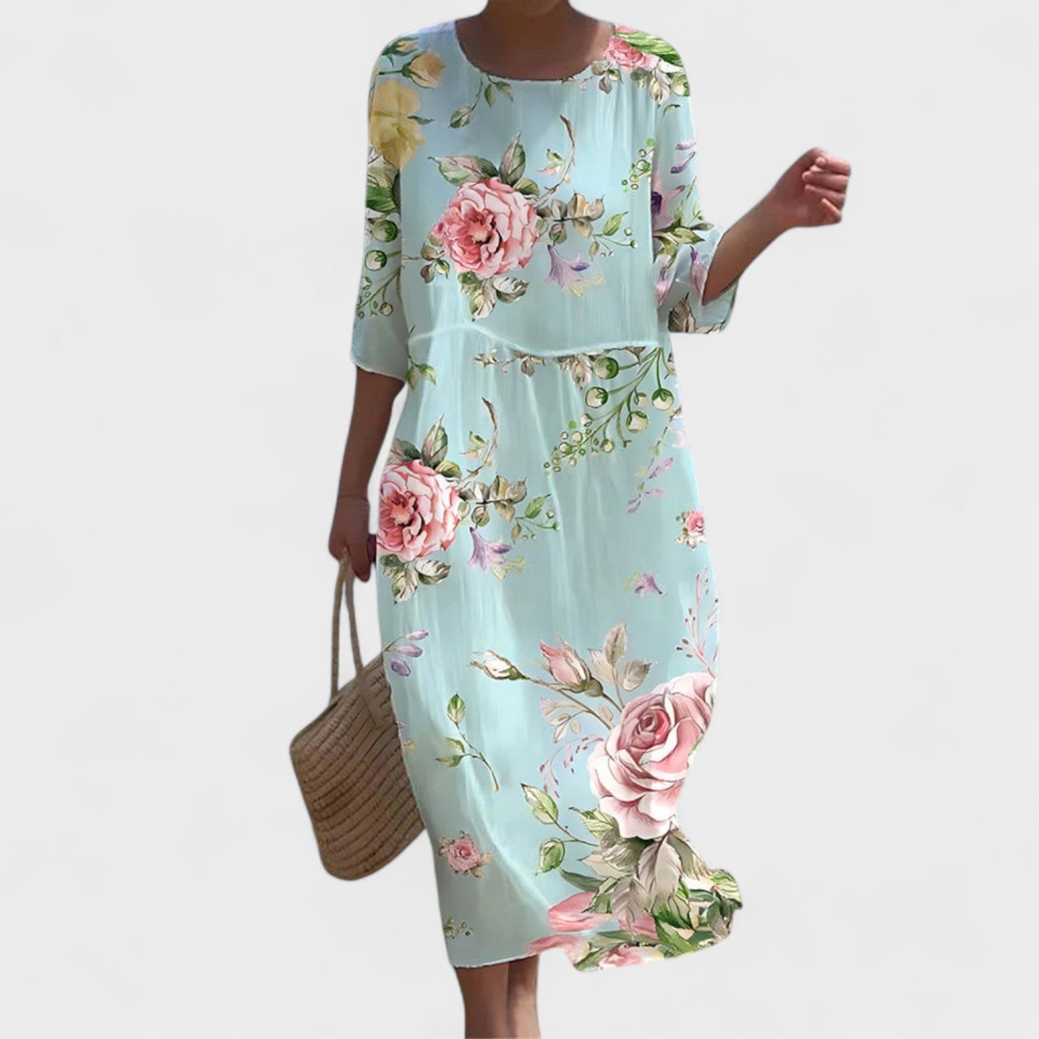 Martha | Vestido Floral Elegante