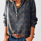 Adelinde - Blusa Vintage de Verão