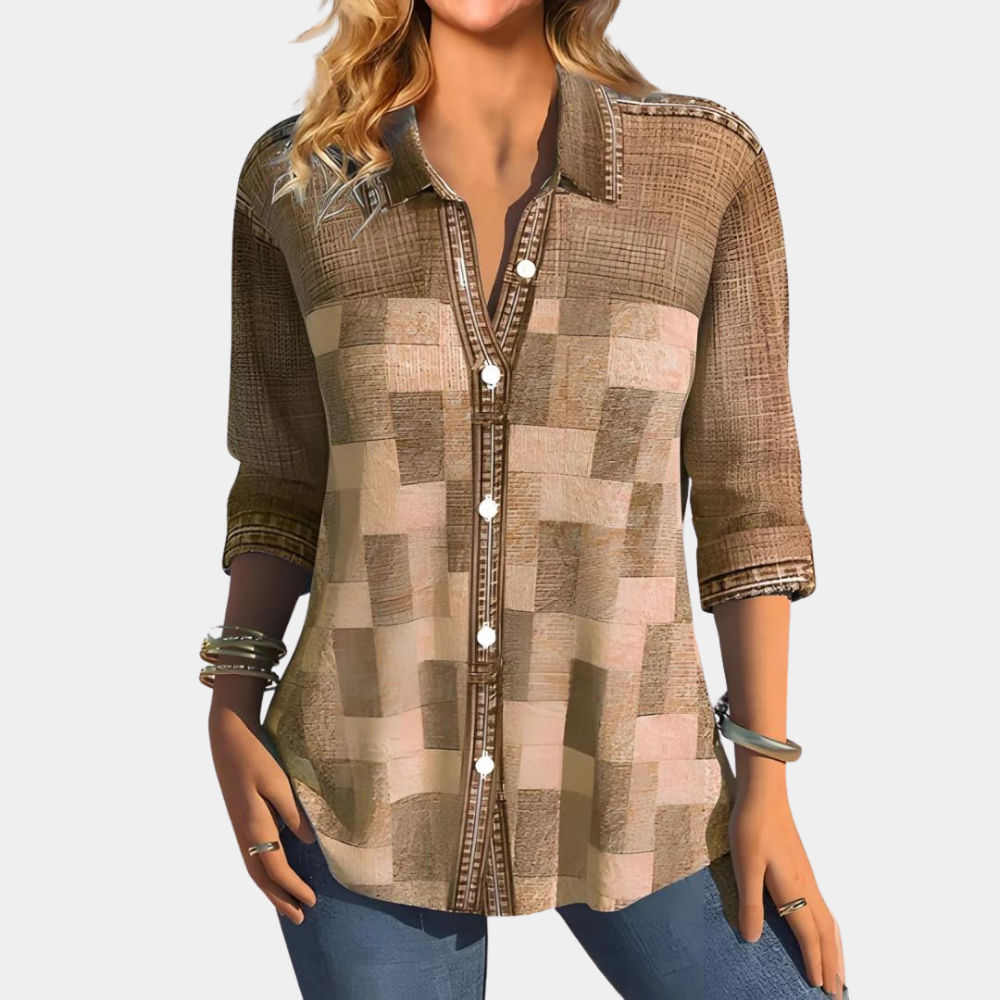 Blusa relaxada para mulheres