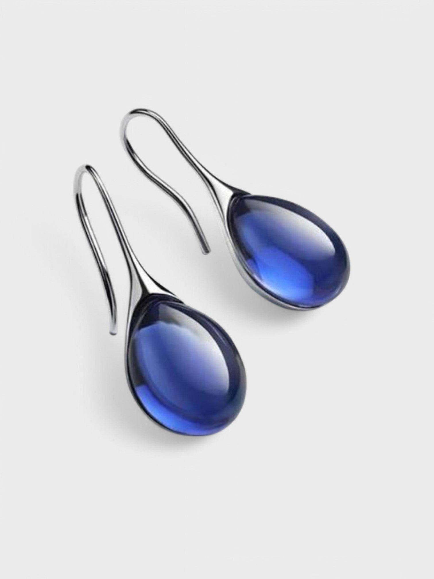 Brincos de Cristal em Ouro e Prata