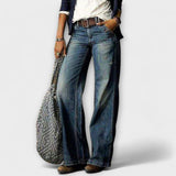 Cess - Calças de Corte Largo em Denim
