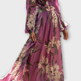 Vestido Maxi Elegante de Alta Qualidade