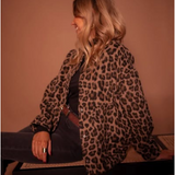 LEONA™ | Bomber Jacket Leopardo