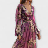 Vestido Maxi Elegante de Alta Qualidade