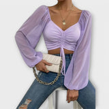 Jacqueline - Blusa Versátil para Noite