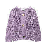 Cardigan de Malha Elegante