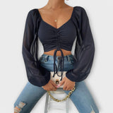 Jacqueline - Blusa Versátil para Noite