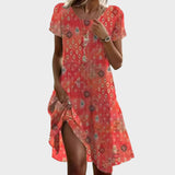 Jamie™ | Stilvolles Lässiges Fließendes Kleid