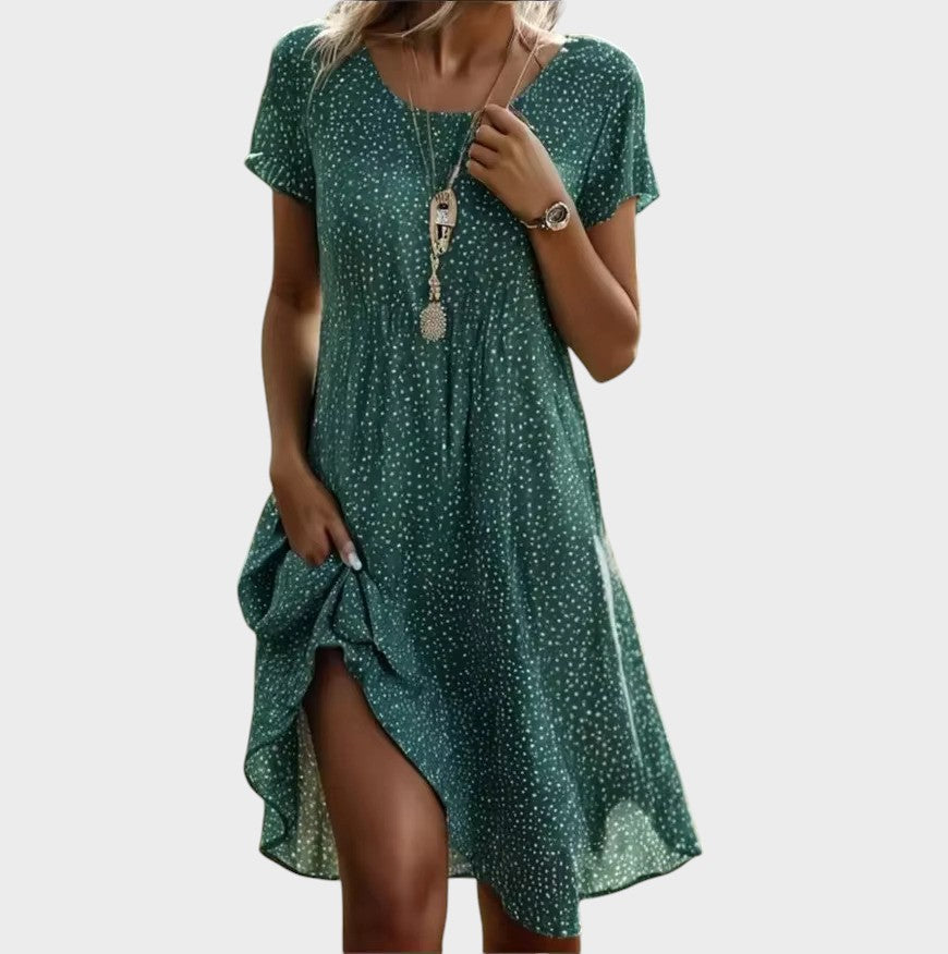 Jamie™ | Stilvolles Lässiges Fließendes Kleid