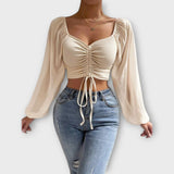 Jacqueline - Blusa Versátil para Noite