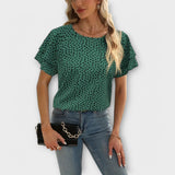 Samantha - Blusa com Bolinhas