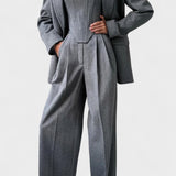 Dolce | Conjunto de Blazer Dupla Face Feminino c/3 Peças