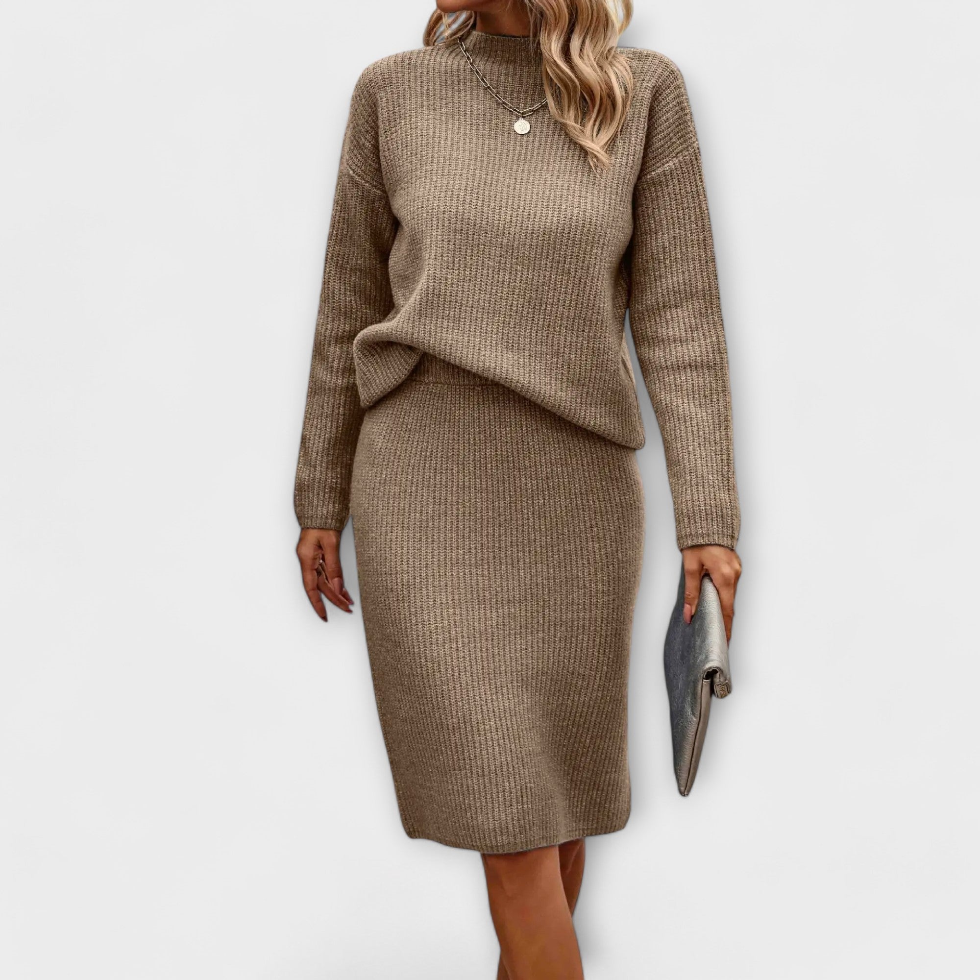 Conjunto de 2 Peças - Sweat e Saia