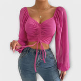 Jacqueline - Blusa Versátil para Noite