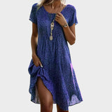 Jamie™ | Stilvolles Lässiges Fließendes Kleid