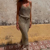 Lilian™ Vestido de croché Boho