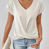 Tiziana™ Camiseta casual com mangas curtas