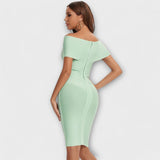 Samantha - Elegantes Kleid mit V-Ausschnitt