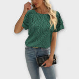 Samantha - Blusa com Bolinhas