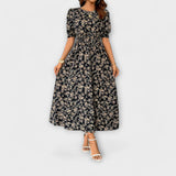 Amelia - Vestido com Decote Redondo