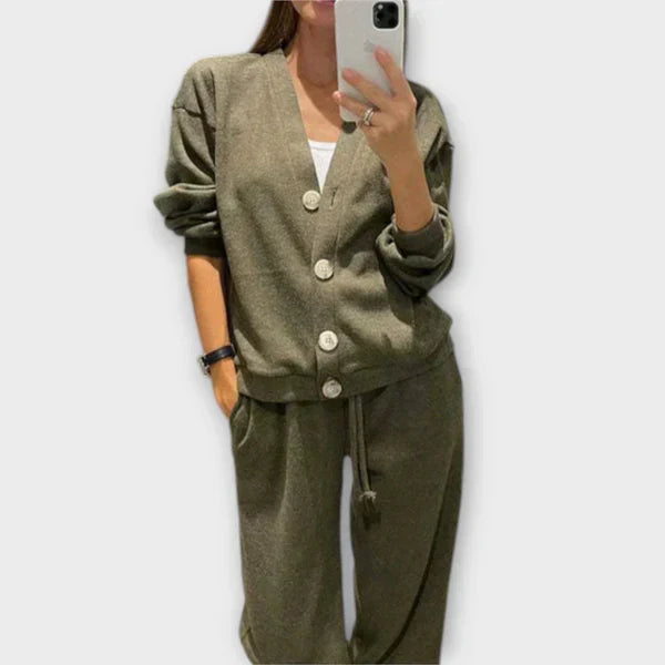 Chantal - Bluse mit langen Ärmeln und Hose
