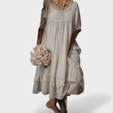 Amalie™ - Vestido de linho com elegância descontraída