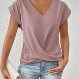 Tiziana™ Camiseta casual com mangas curtas