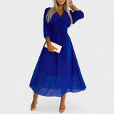 Abigail | Vestido de Chiffon de Seda Leve