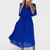 Abigail | Vestido de Chiffon de Seda Leve